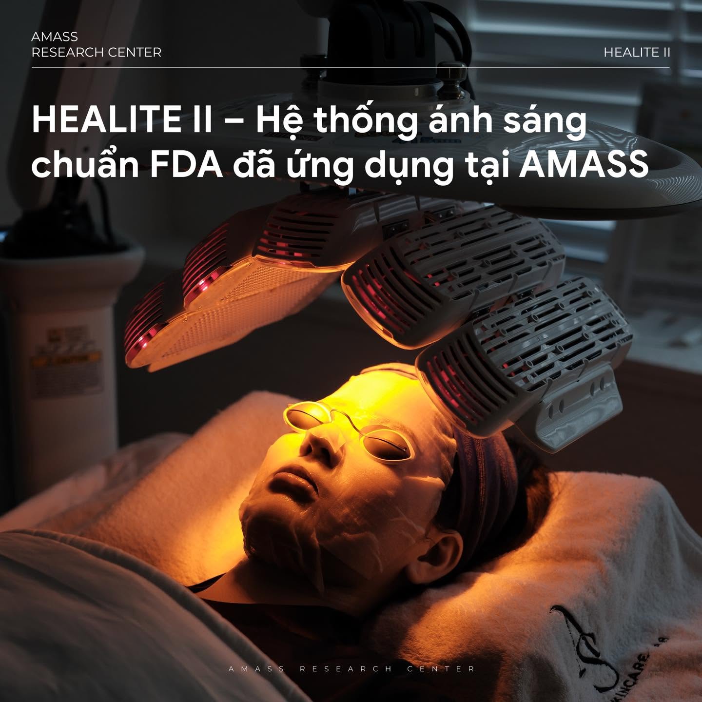 HEALITE II chuẩn FDA hỗ trợ phục hồi và trẻ hóa da